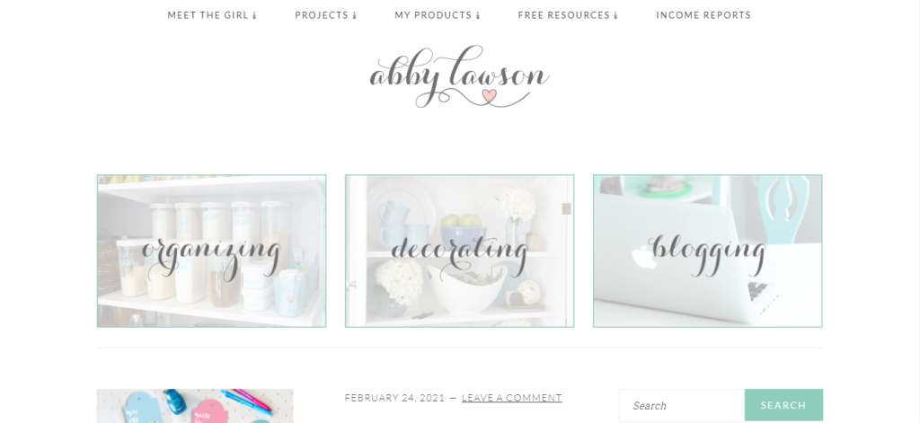 abby lawson home page