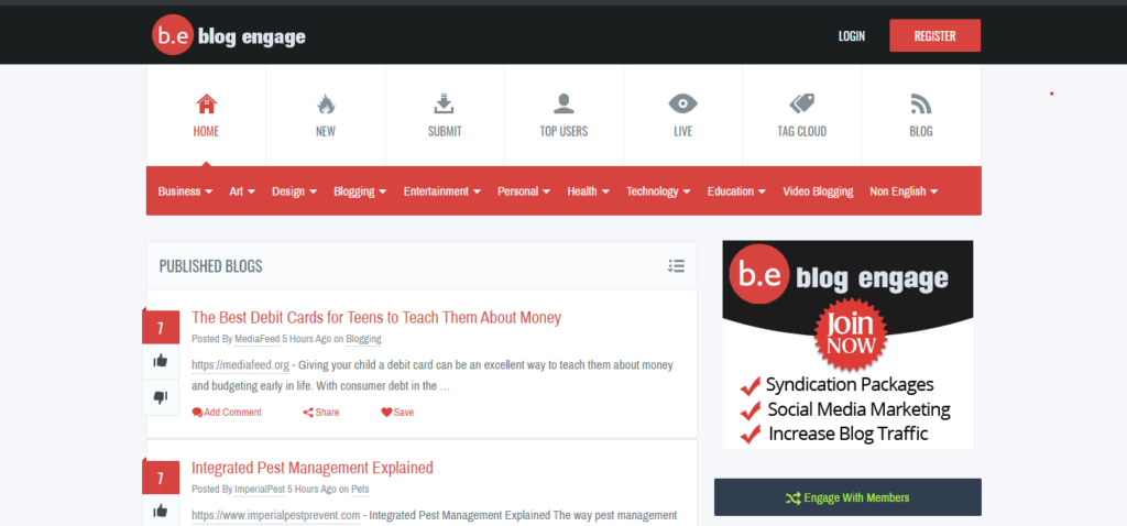 Blogengage