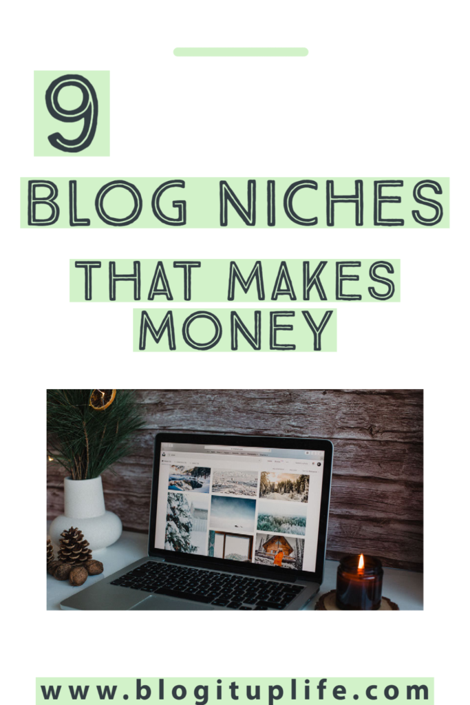 types of blogs that makes money