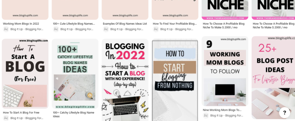 Pinterest how to start a blog board
