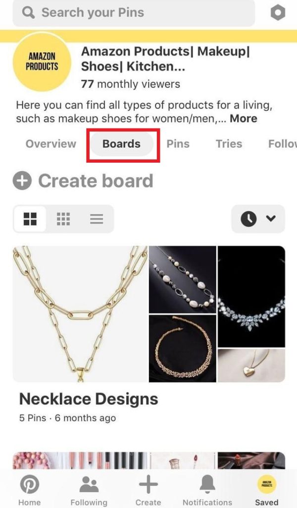 Make A Pinterest Board Private On iPhone 1