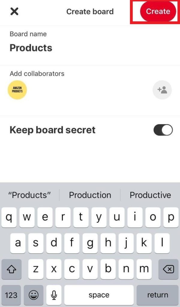 Make A Private Board On Pinterest From Scratch On iPhone 2
