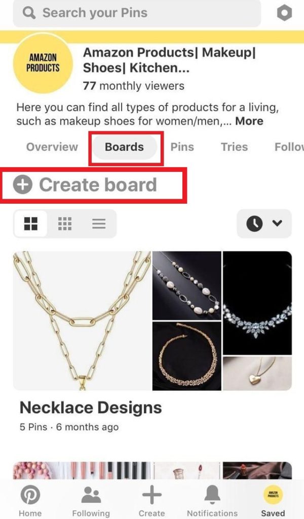 Make A Private Board On Pinterest From Scratch On iPhone 1