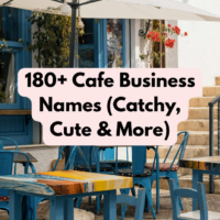 180+ Cafe Business Names (Catchy, Cute & More)