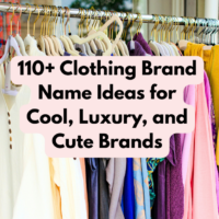 110+ Clothing Brand Name Ideas for Cool, Luxury, and Cute Brands
