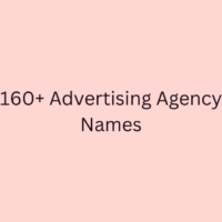 160+ Advertising Agency Names