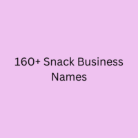 160+ Snack Business Names