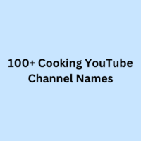 100+ Cooking YouTube Channel Names