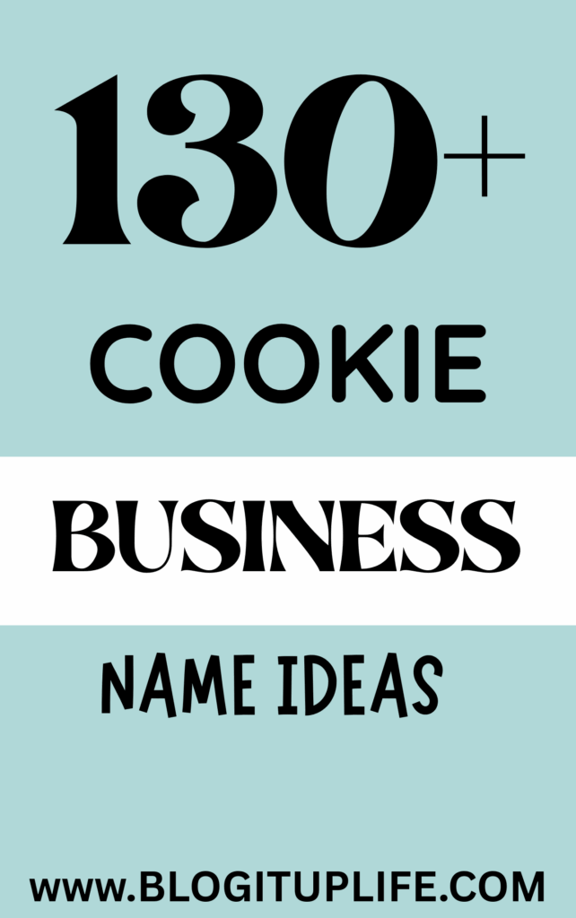 cookie business name ideas