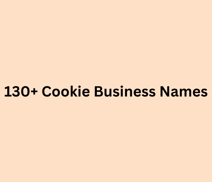130+ Cookie Business Names