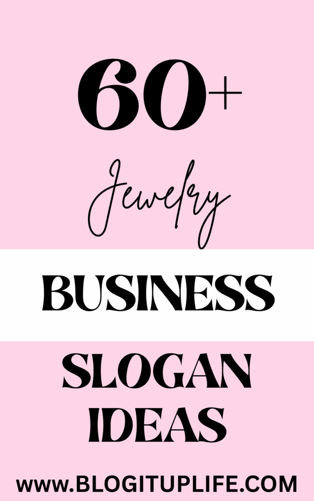 jewelry business slogan ideas