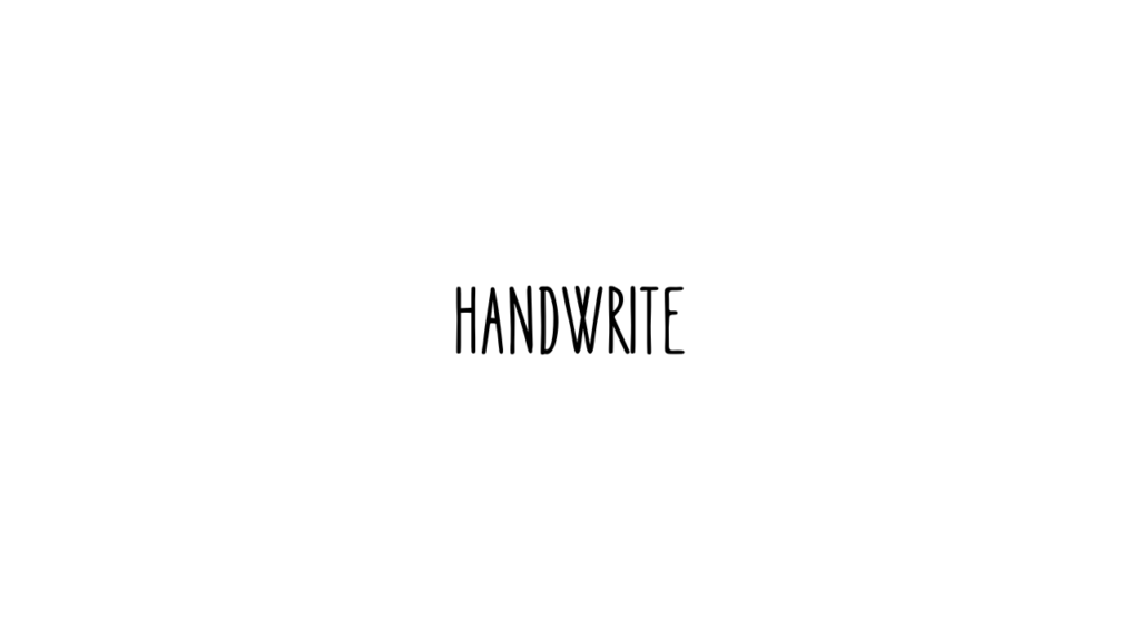 Handwrite