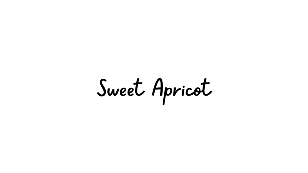 Sweet Apricot