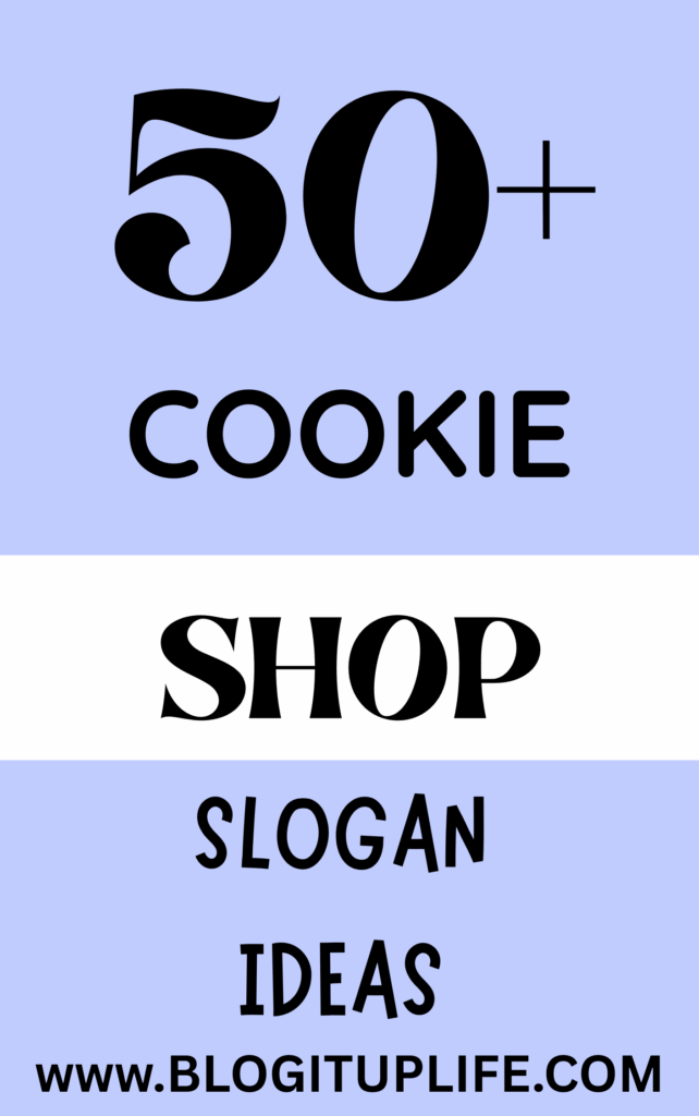 cookie shop slogan ideas