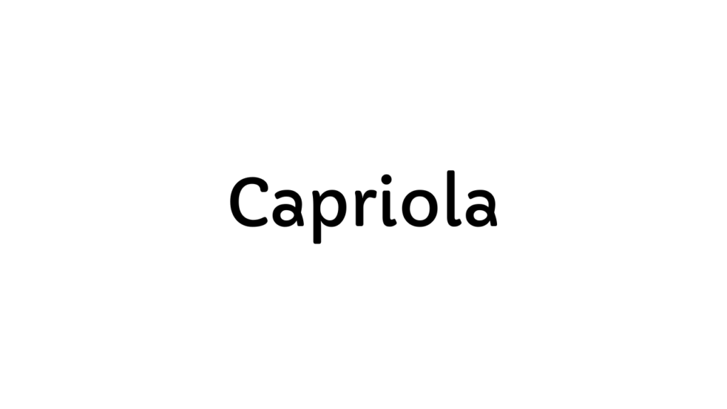 Capriola