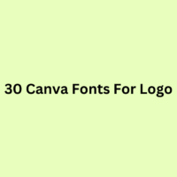 30 Canva Fonts For Logo