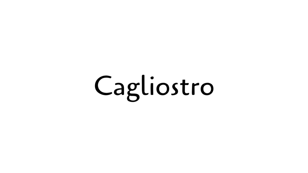 Cagliostro