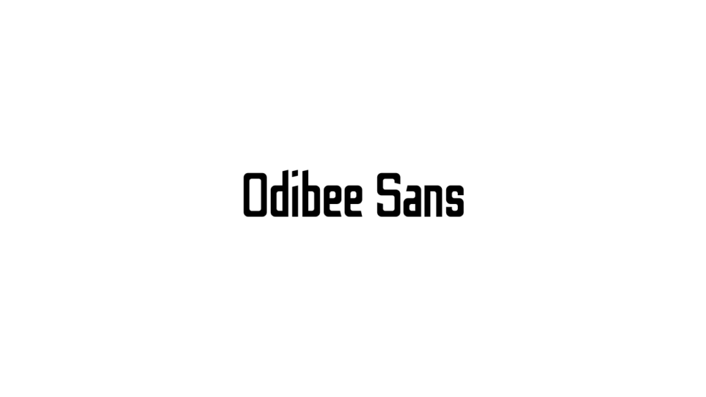 Odibee Sans