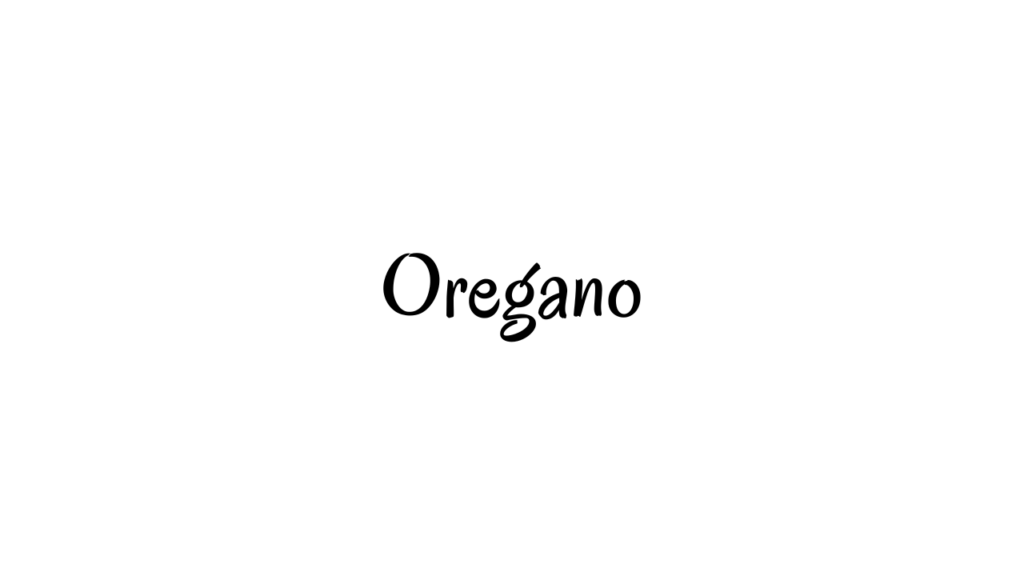 Oregano
