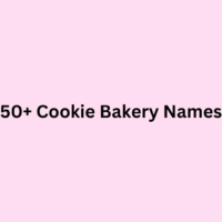 50+ Cookie Bakery Names