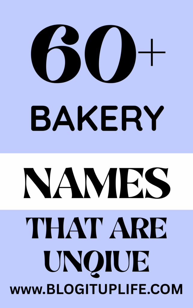 Bakery Names Ideas That Are Unique