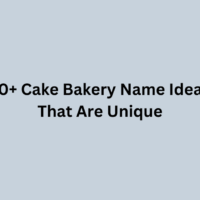 70+ Cake Bakery Name Ideas That Are Unique