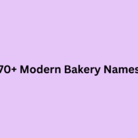 70+ Modern Bakery Names