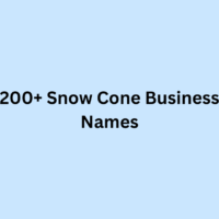 200+ Snow Cone Business Names