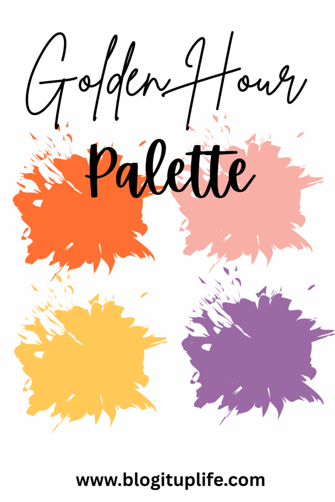 golden hour palette