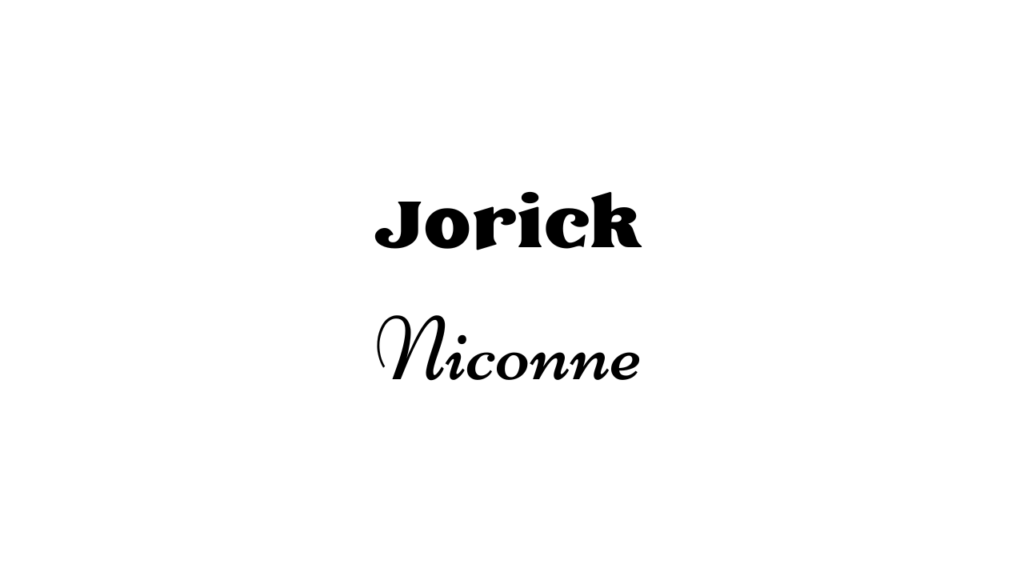  Jorick And Niconne