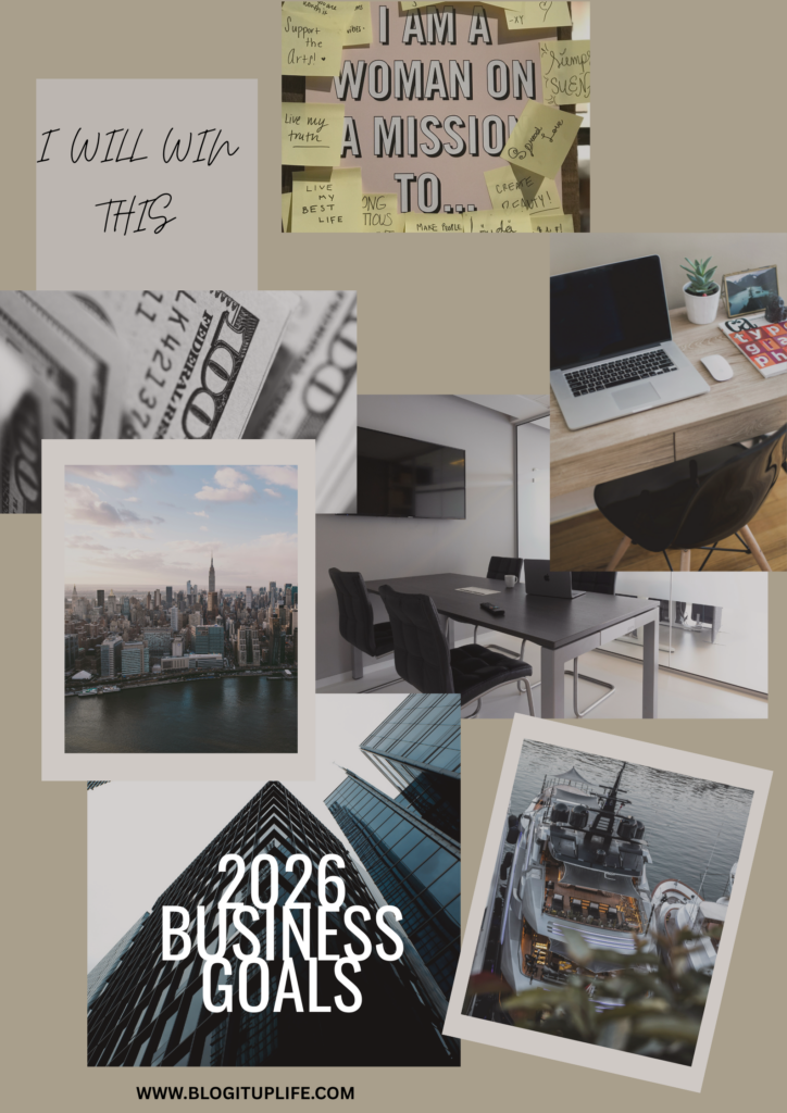 Entrepreneurial Goals Board