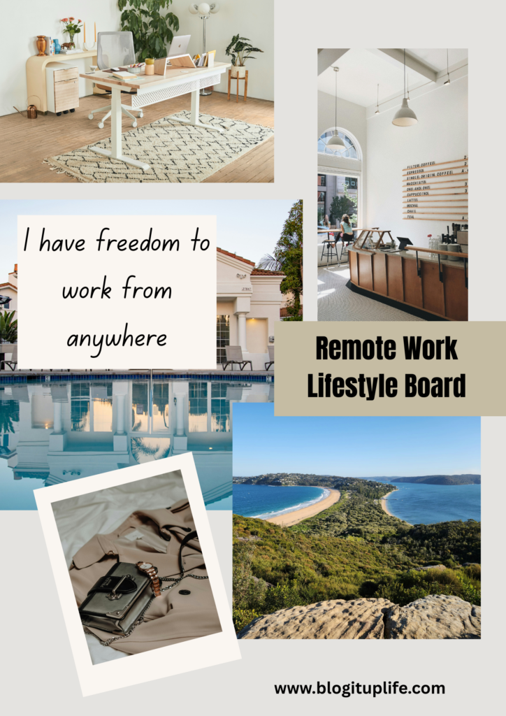 Remote Work Lifestyle Board