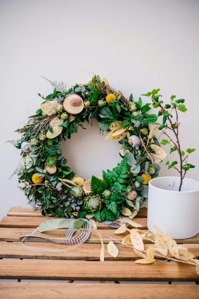 DIY Spring Wreath