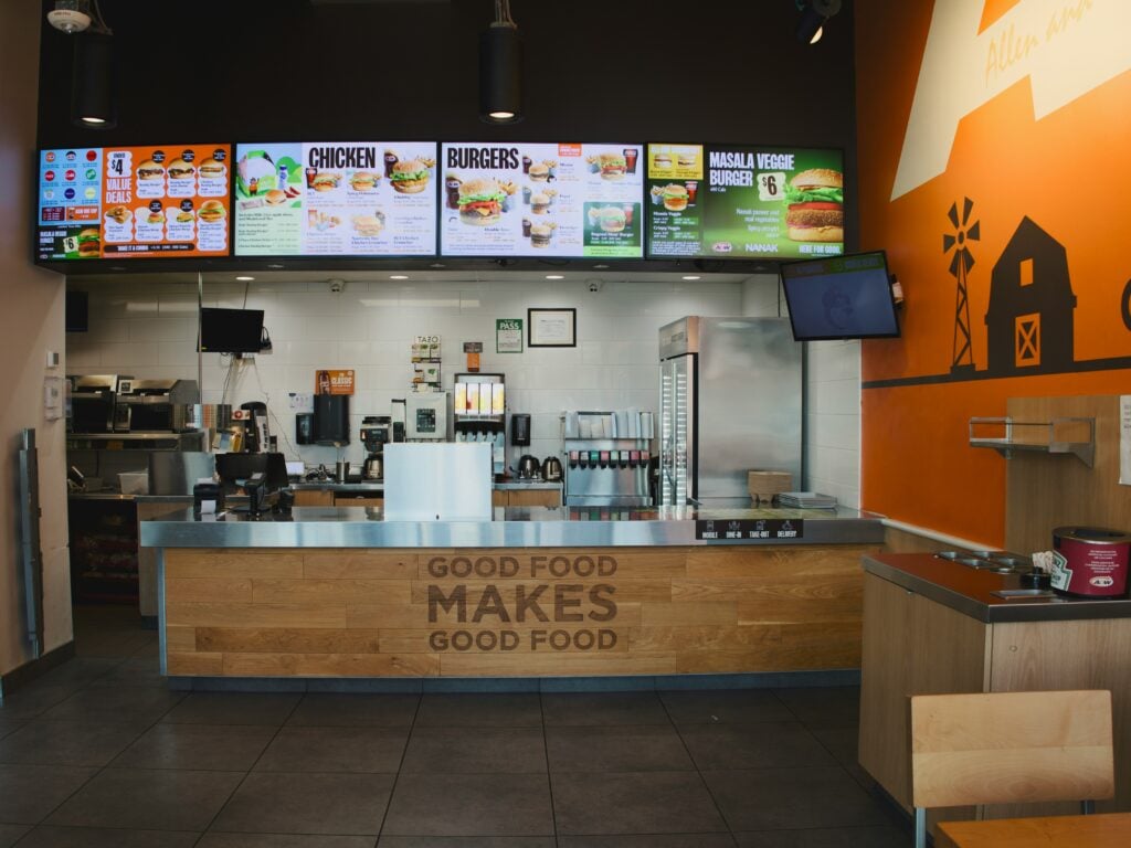 fast food place work for teens