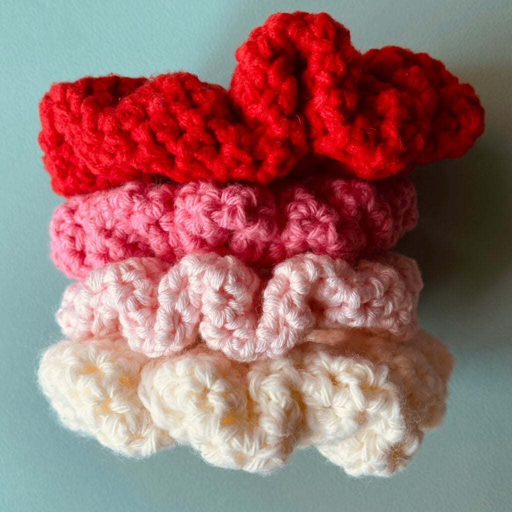 crochet Scrunchies & Hair Accessories