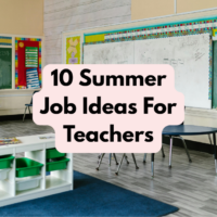 10 Summer Job Ideas For Teachers