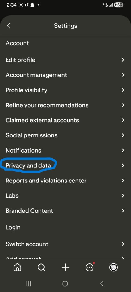 delete pinterest browsing history steo 2